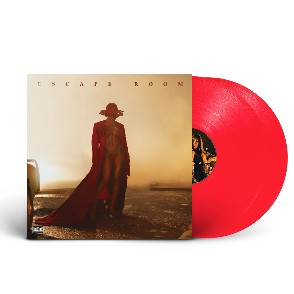 限定Red Vinyl Teyana Taylor Wu tang Kanye Teyana Taylor - Escape Room (Fire Girl Edition) Red Vinyl - Def