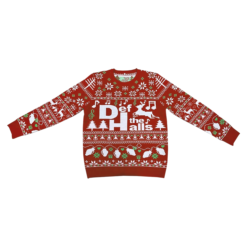 Def The Halls Ugly Sweater Def Jam Official Store