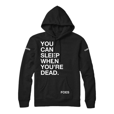 Fabolous & Jadakiss: Sleep When Ur Dead Hoodie Black