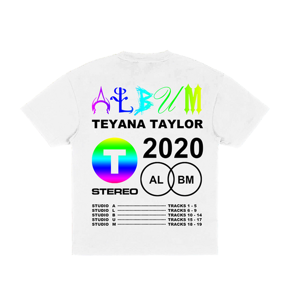 Teyana Taylor: Vinyl Record White T-Shirt – Def Jam Official Store