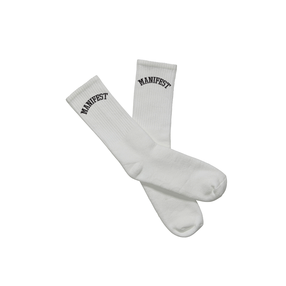 Bobby Sessions: Manifest White Socks