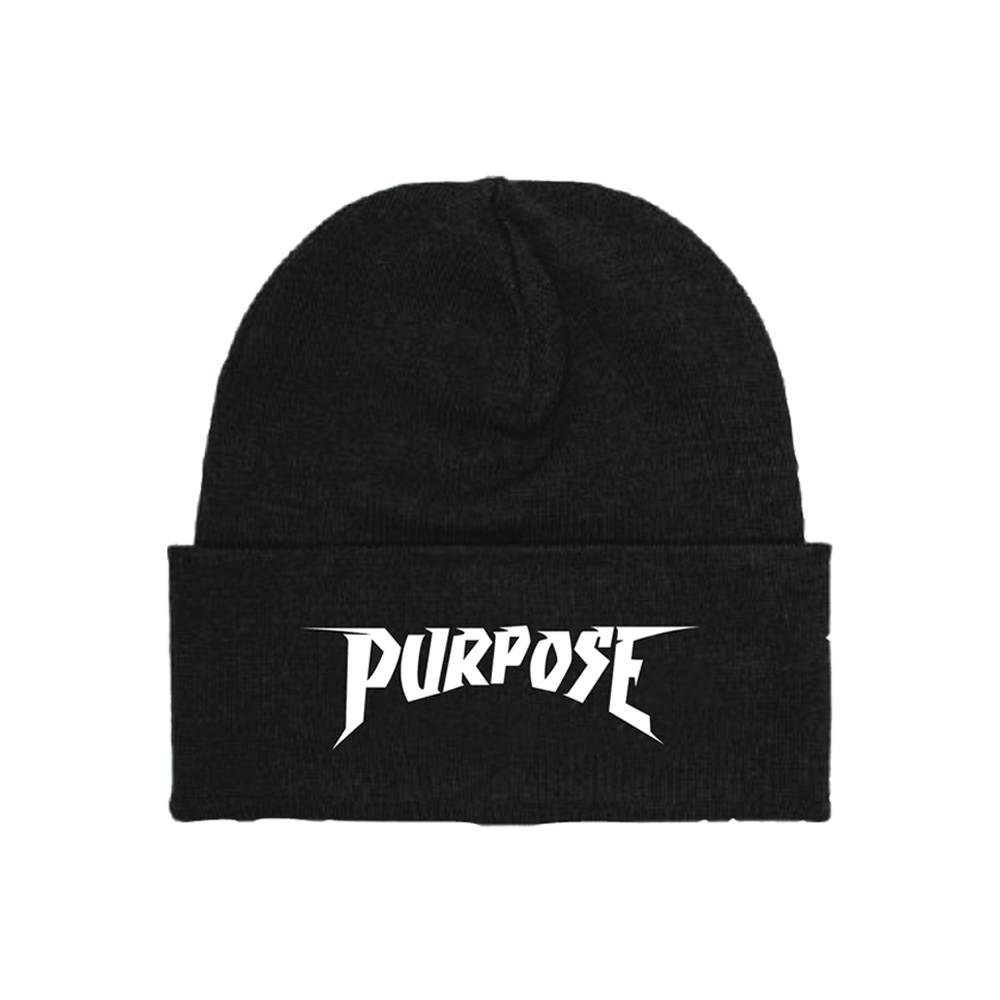 Justin Bieber: Purpose Bieber Black Beanie
