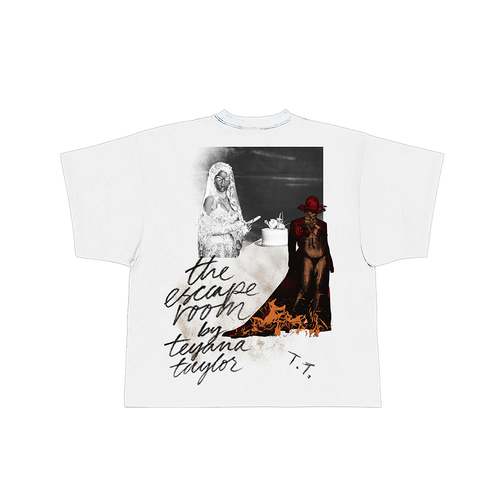 A Beautiful Mess Tee In White Back