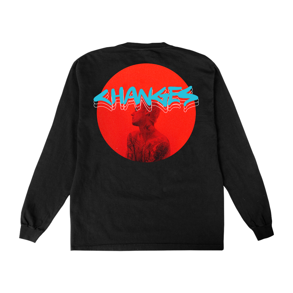 Justin Bieber: Changes 3D LS T-Shirt Back