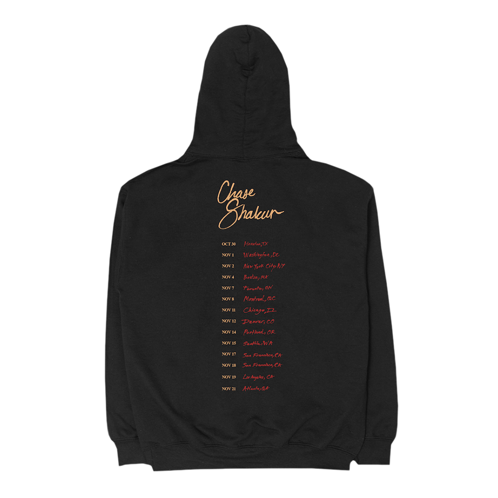 Chase Shakur: It's Still Love Tour Hoodie Back