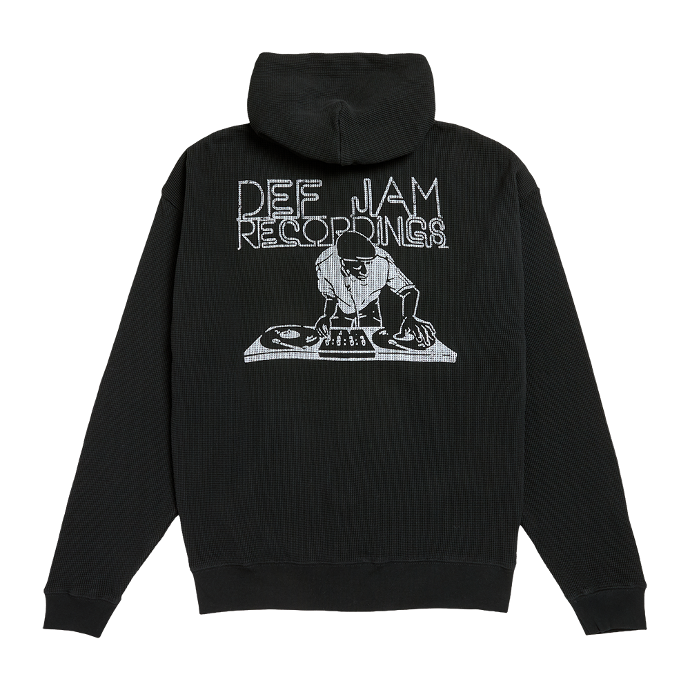 Def Jam Recording Zip Up Hoodie Back