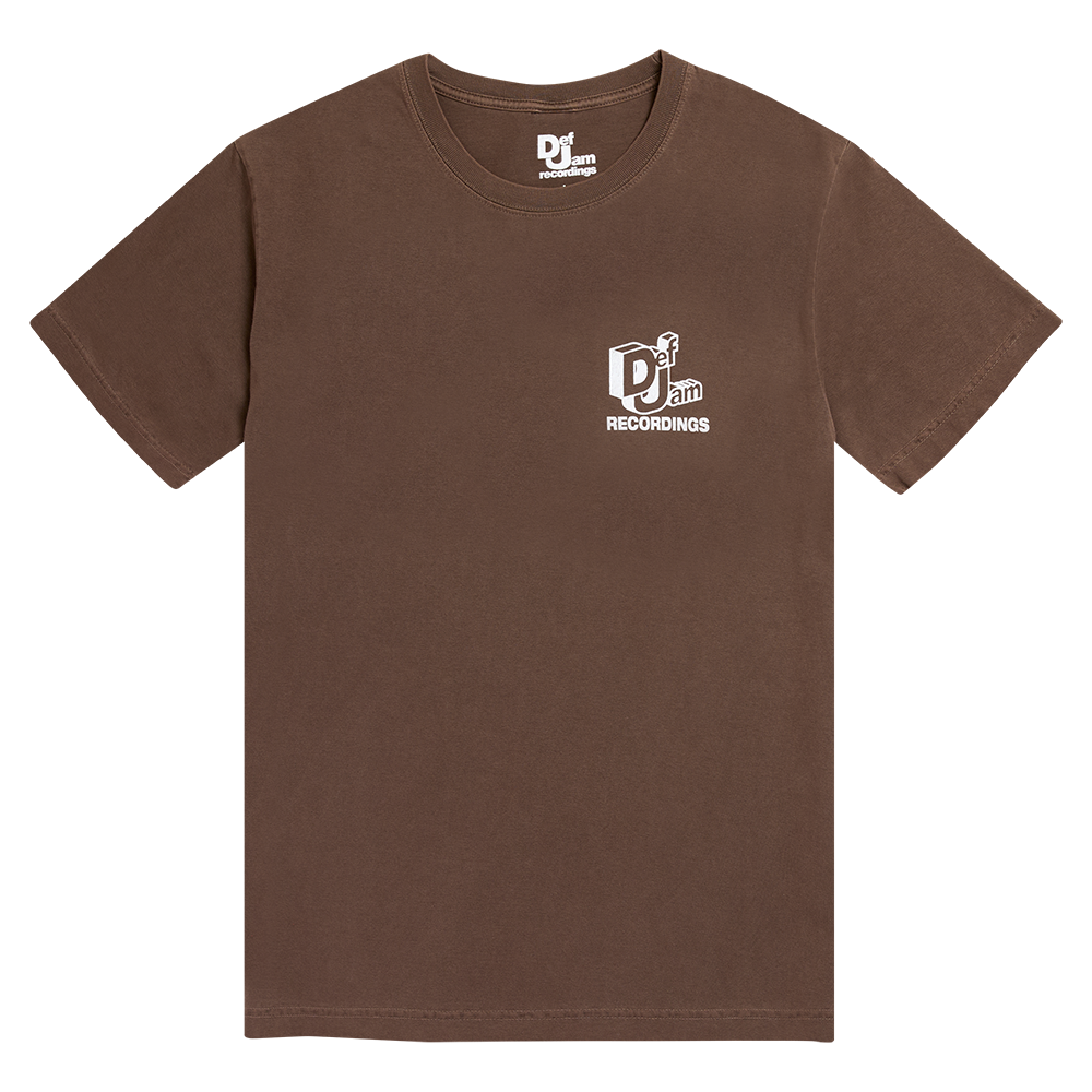 Def Jam 3D T-Shirt on Brown