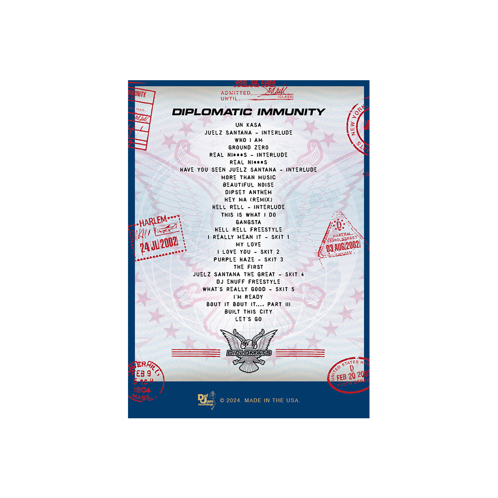 The Diplomats - Diplomatic Immunity (Trading Card) Back