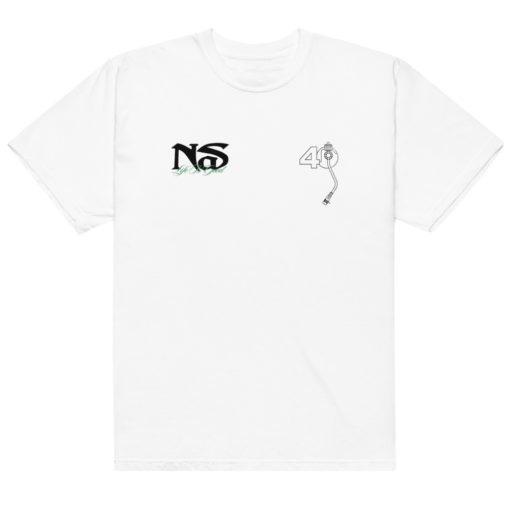 Nas - Life Is Good (T-Shirt) Front