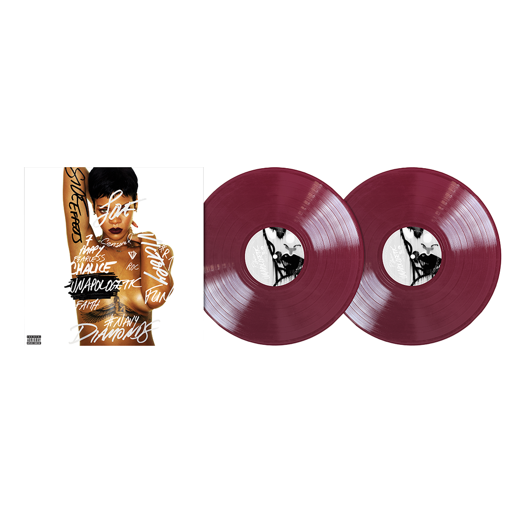 Rihanna: Unapologetic Opaque Fruit Punch Limited Edition 2LP