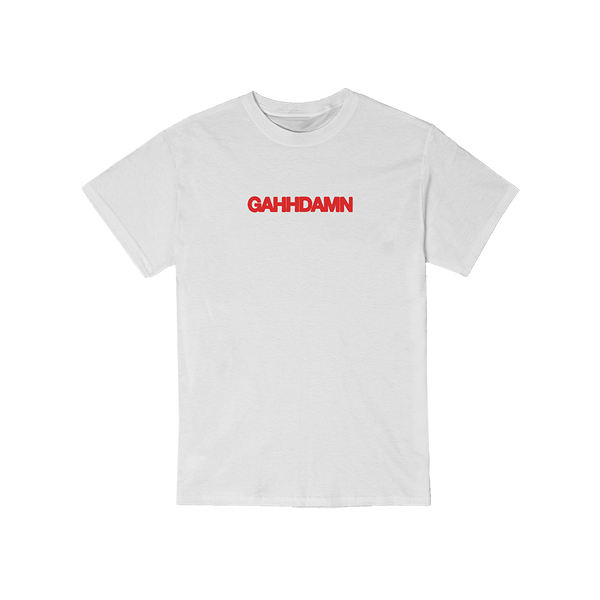 Chase Shakur Gahhdamn White TShirt Def Jam Official Store