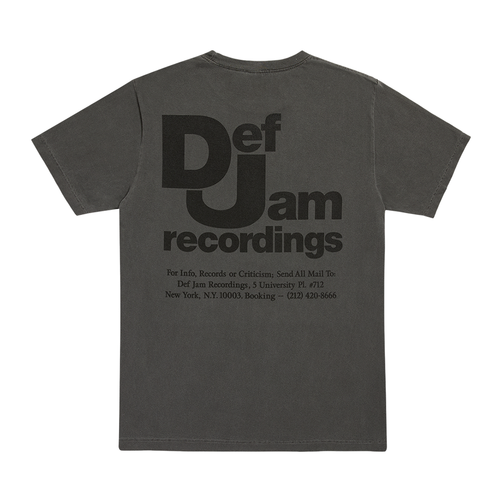 Def Jam Tee - Charcoal - Def Jam | Official Store