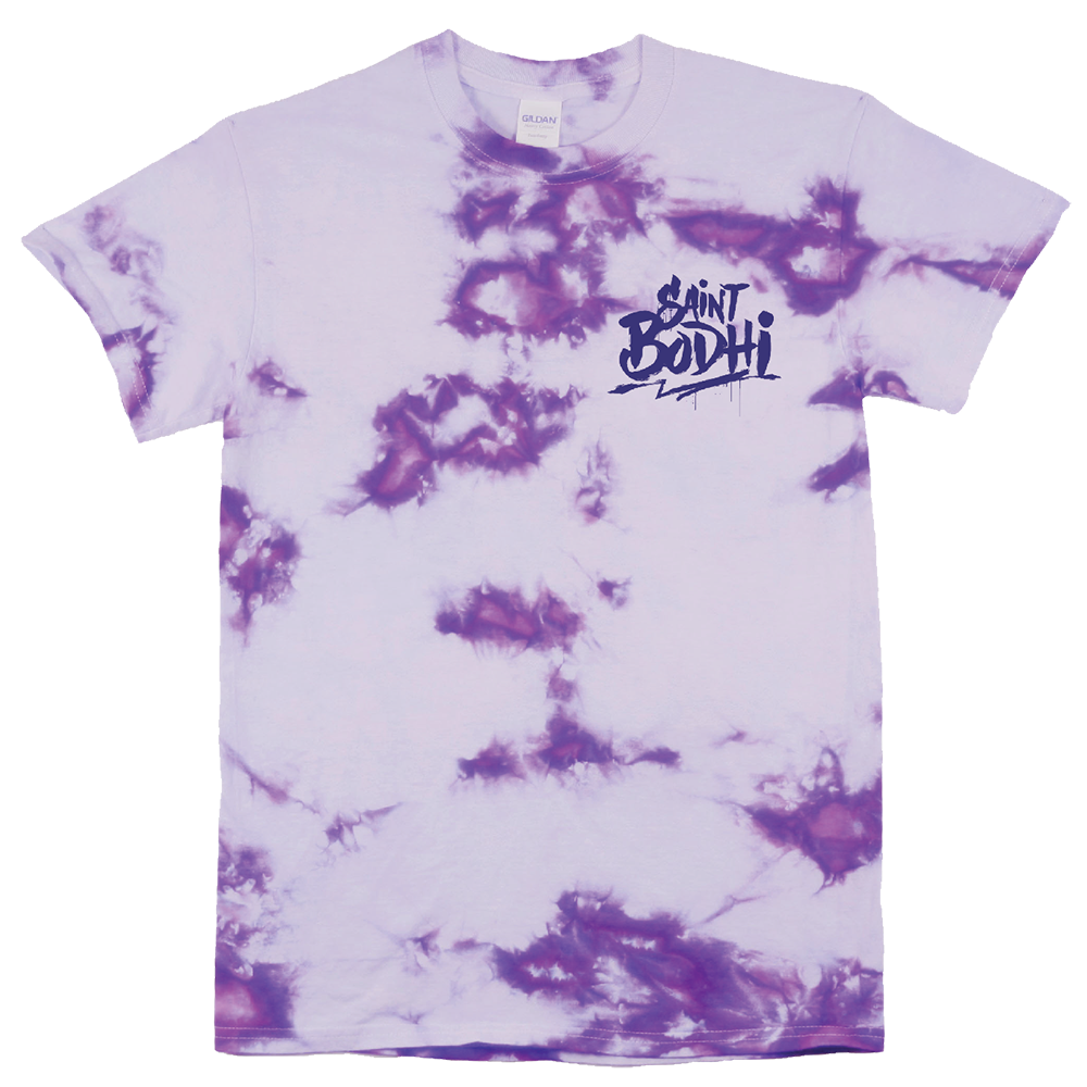 Saint Bodhi: Purple Tee Dye Saint Bodhi T-Shirt