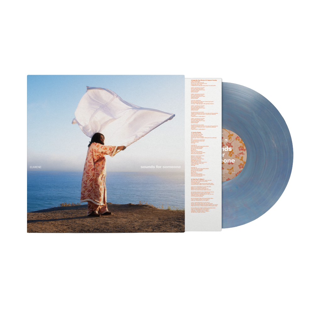 Elmiene - sounds for someone (1LP Blue Vinyl)