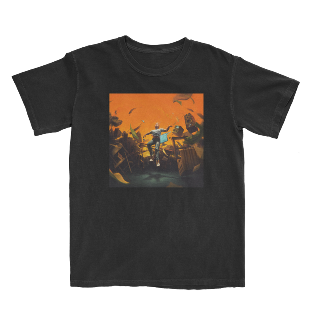 Logic: NO PRESSURE ALBUM COVER LIMITED EDITION TEE FRONT