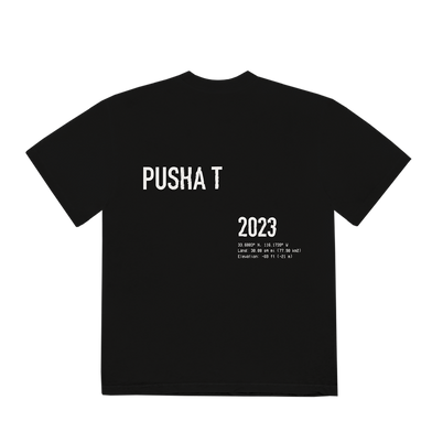 Pusha T: Cokechella T-Shirt Back