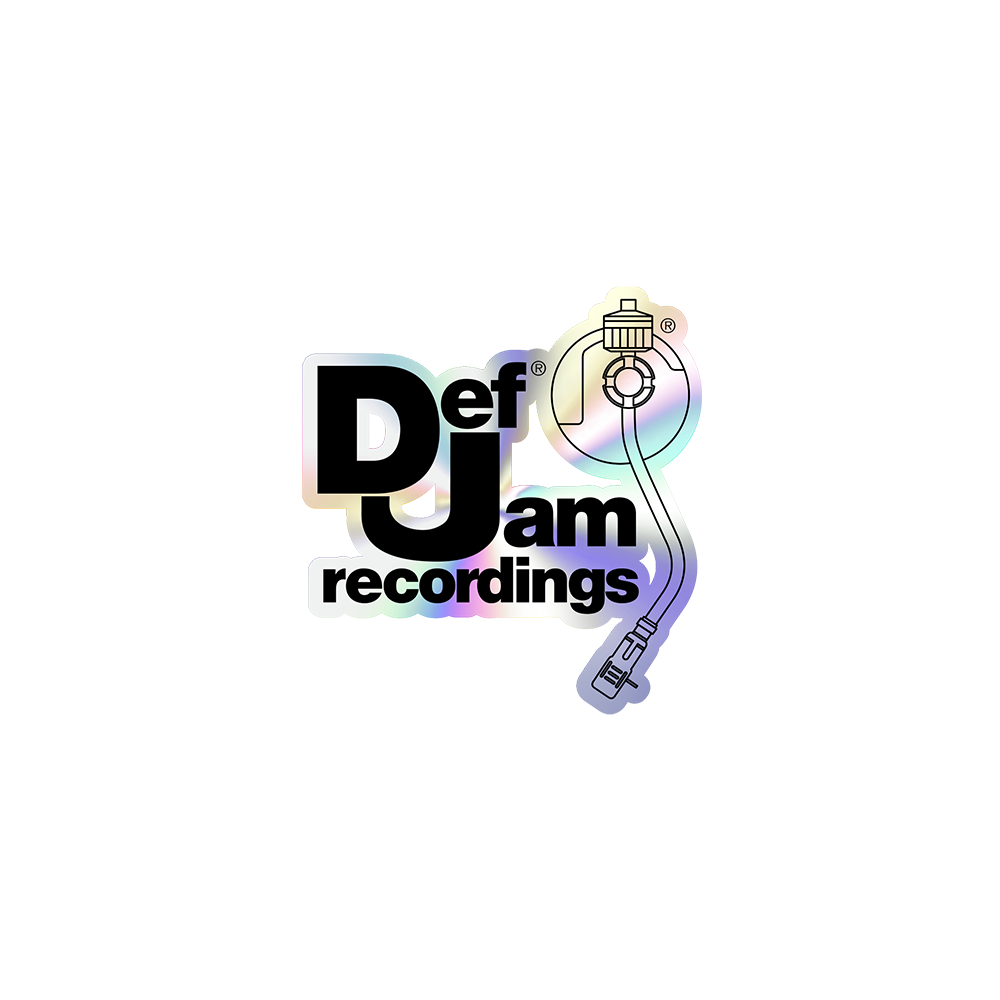 Def Jam Holographic Sticker