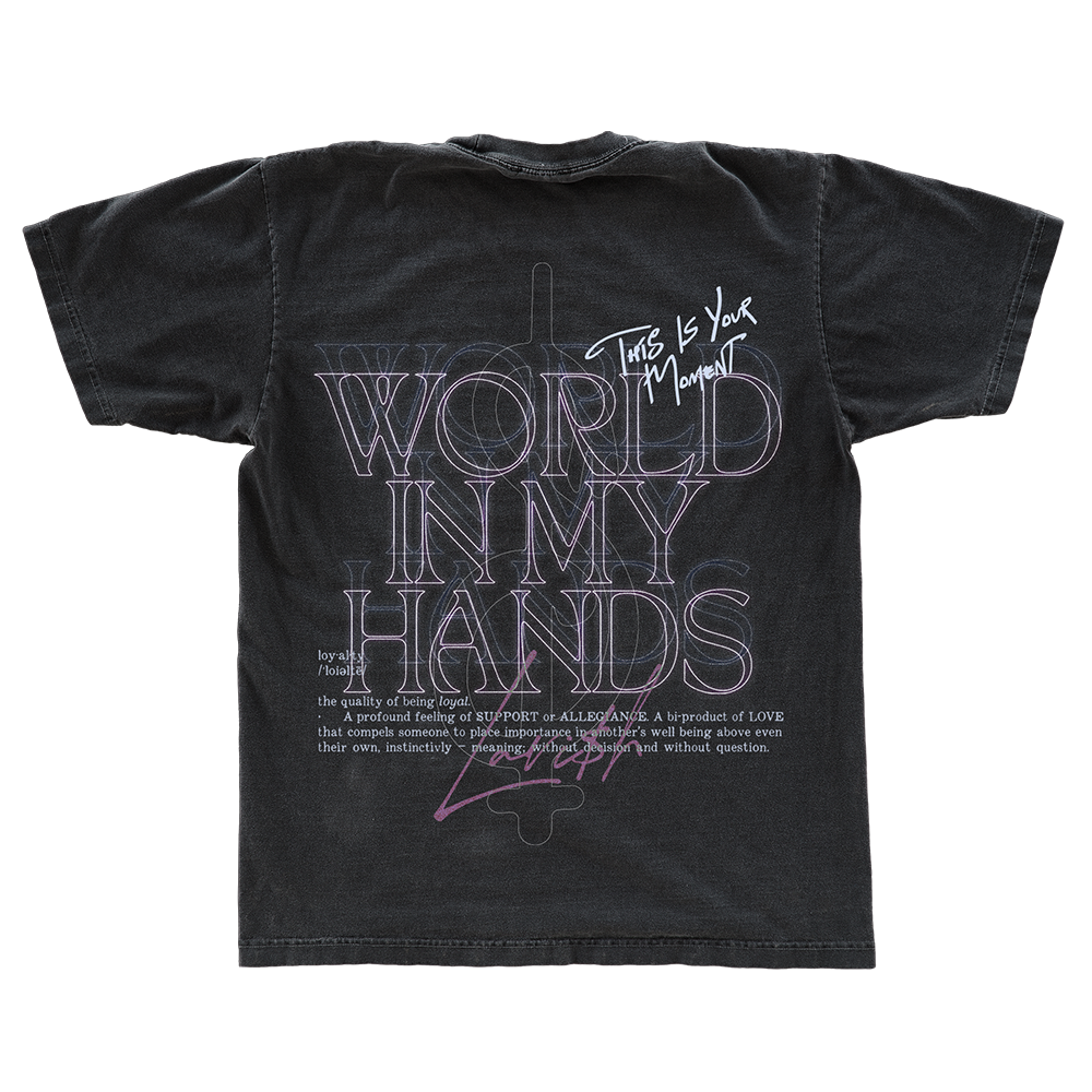 World In My Hands T-Shirt Back