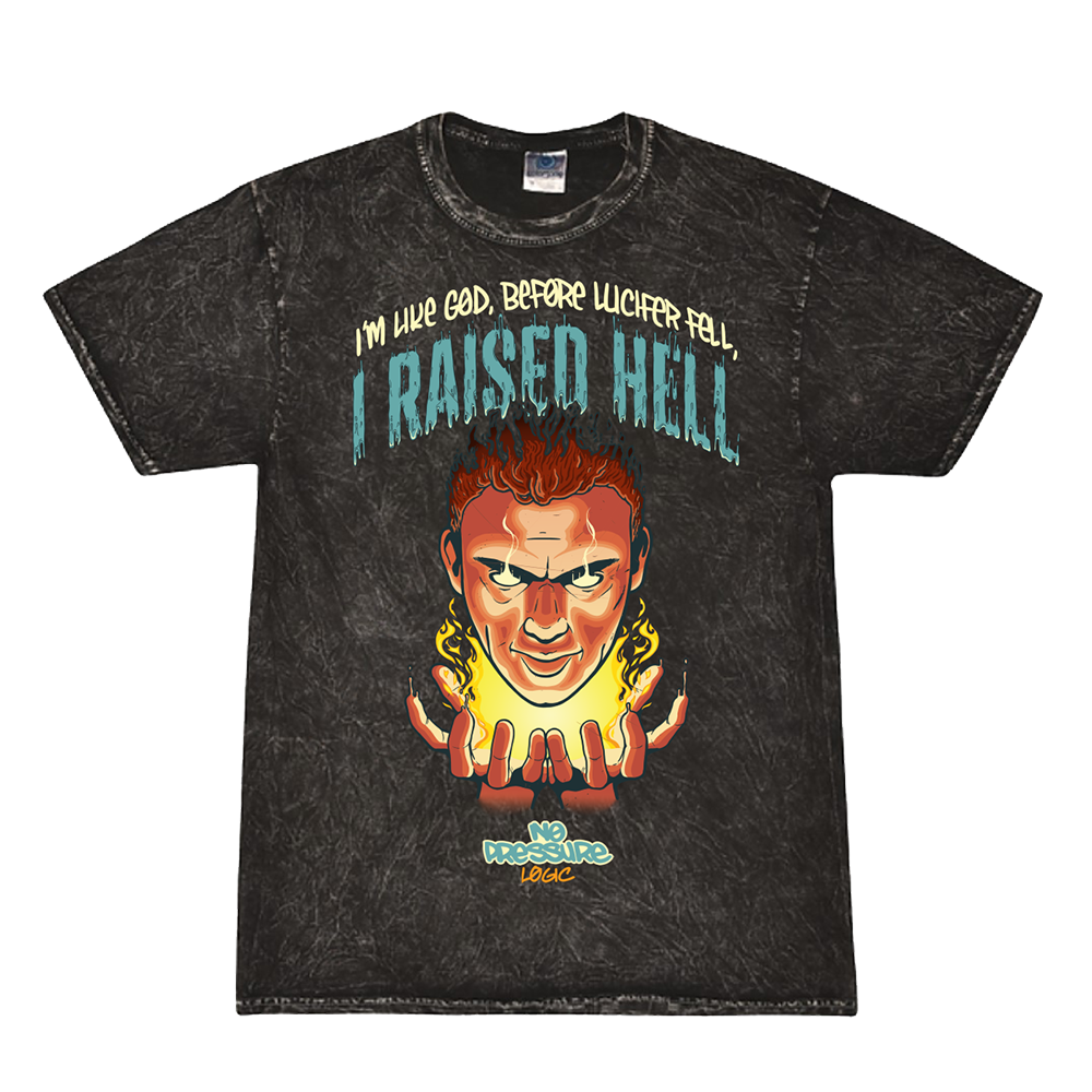 Logic: I RAISED HELL LIMITED EDITION TEE FRONT