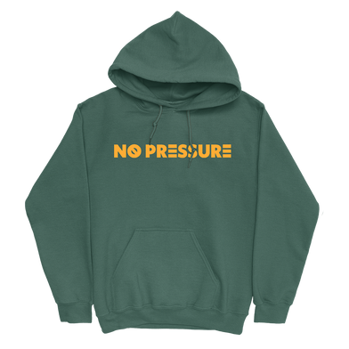 Logic: NO PRESSURE LIMITED EDITION GREEN HOODIE FRONT