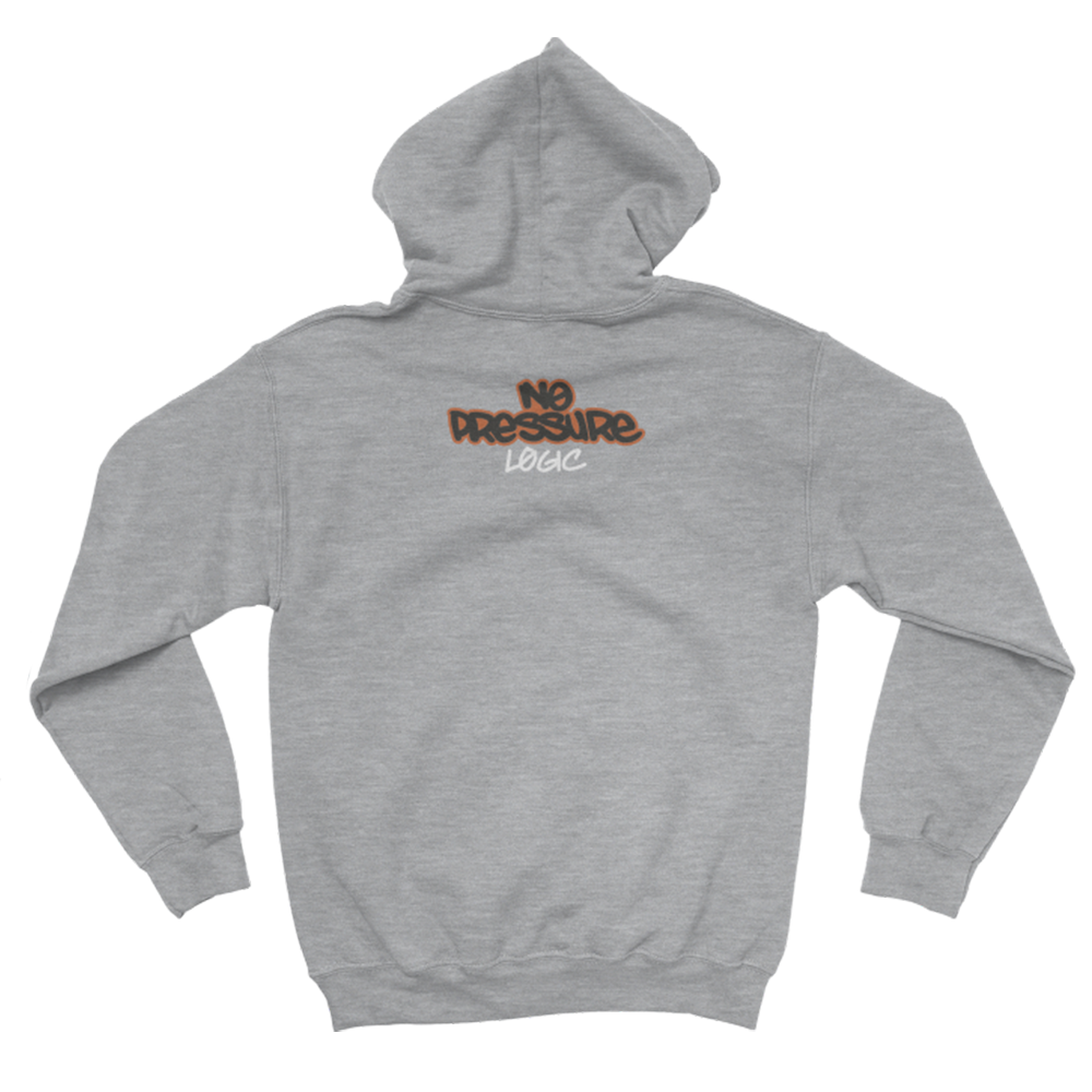 Logic: NO PRESSURE LIMITED EDITION HOODIE BACK