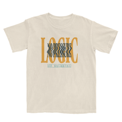 Logic: NO PRESSURE WAVY LIMITED EDITION TEE FRONT
