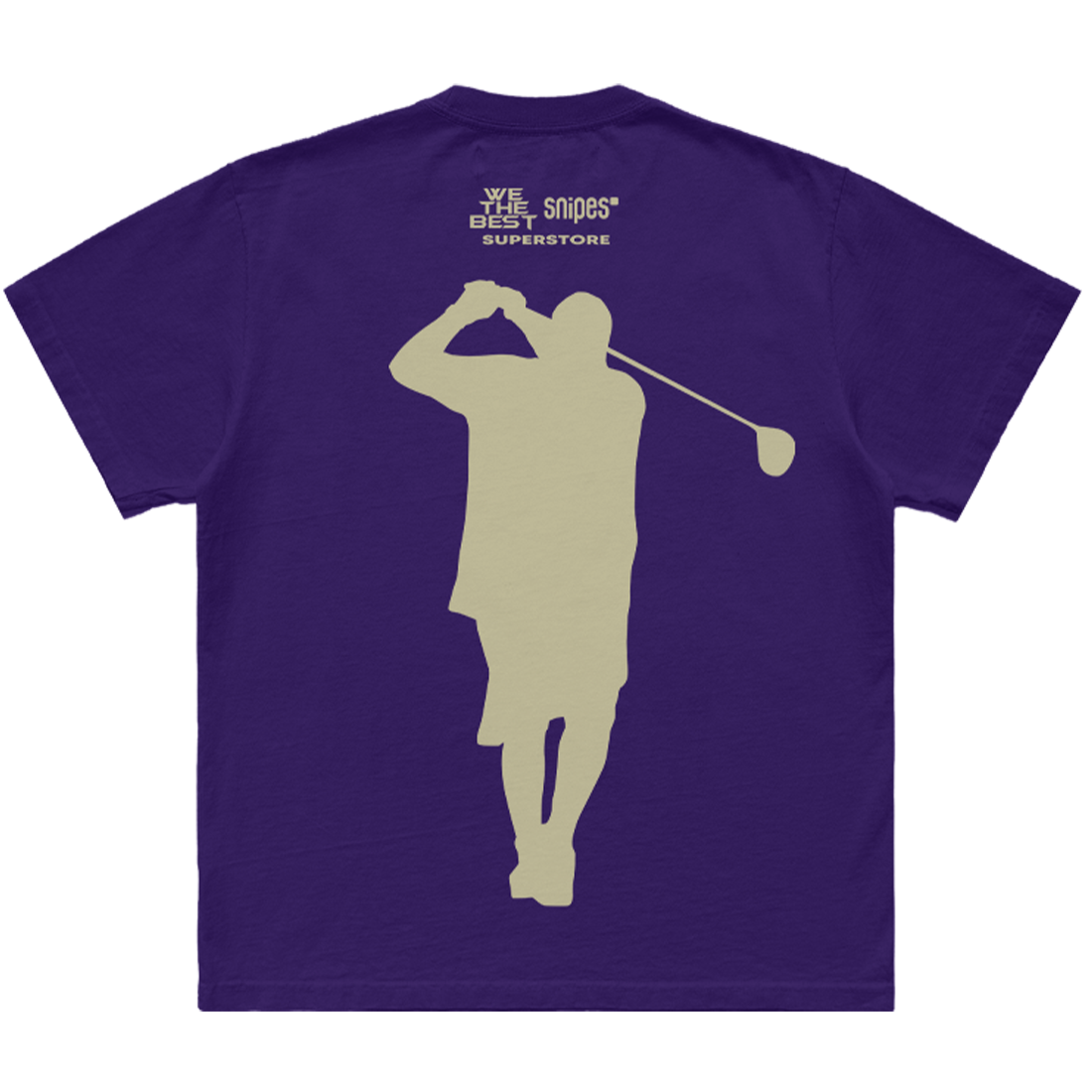 Let's Go Golfing T-Shirt - Purple Back