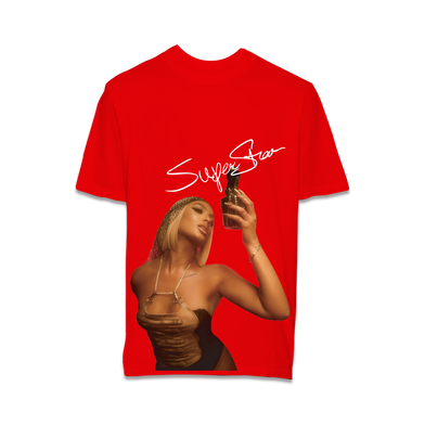 DaniLeigh: DaniLeigh Red T-Shirt Front