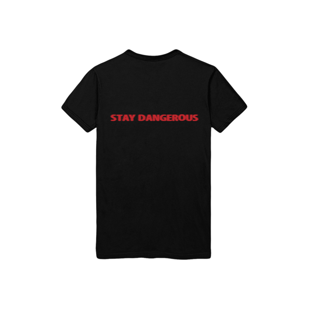 YG: Stay Dangerous Black T-Shirt I Back