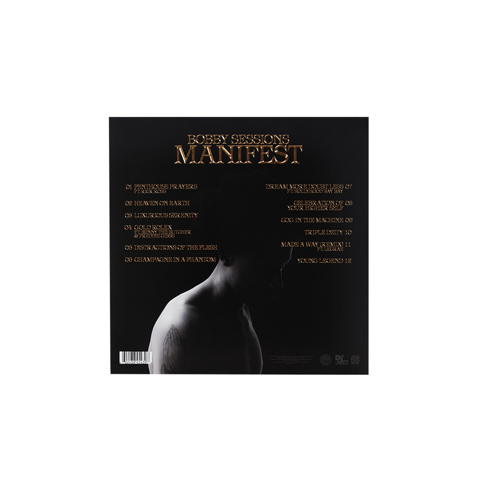 Bobby Sessions Manifest LP Def Jam Official Store