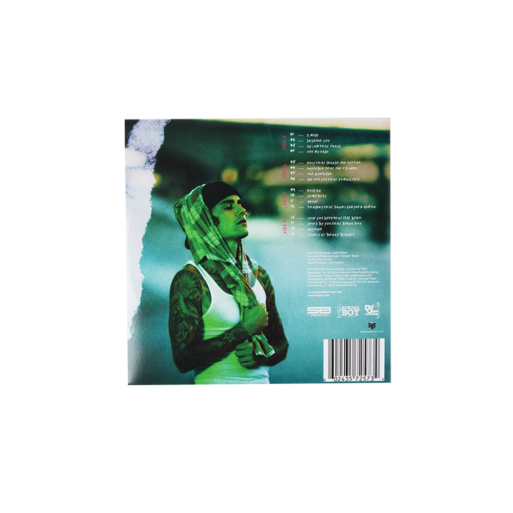 Justin Bieber: Justice Standard 2LP - Def Jam | Official Store Justin Bieber: Justice Standard 2LP - Def Jam | Official Store