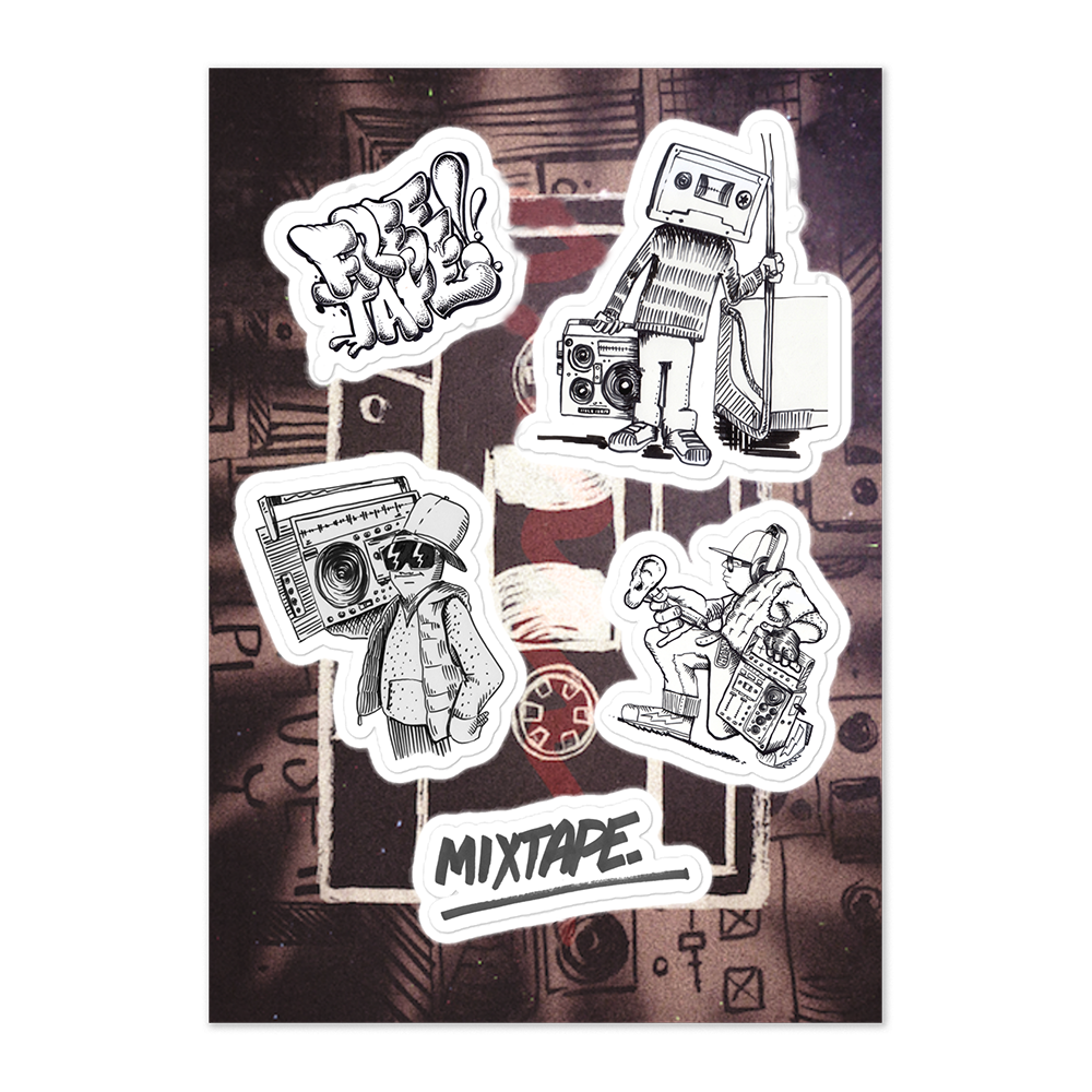 Mixtape Sticker Pack