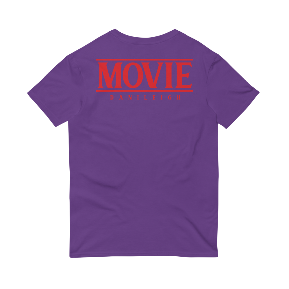 DaniLeigh: Movie Purple T-Shirt Back