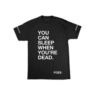 Fabolous & Jadakiss: Sleep When Ur Dead T-Shirt Black