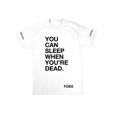 Fabolous & Jadakiss: Sleep When Ur Dead T-Shirt White