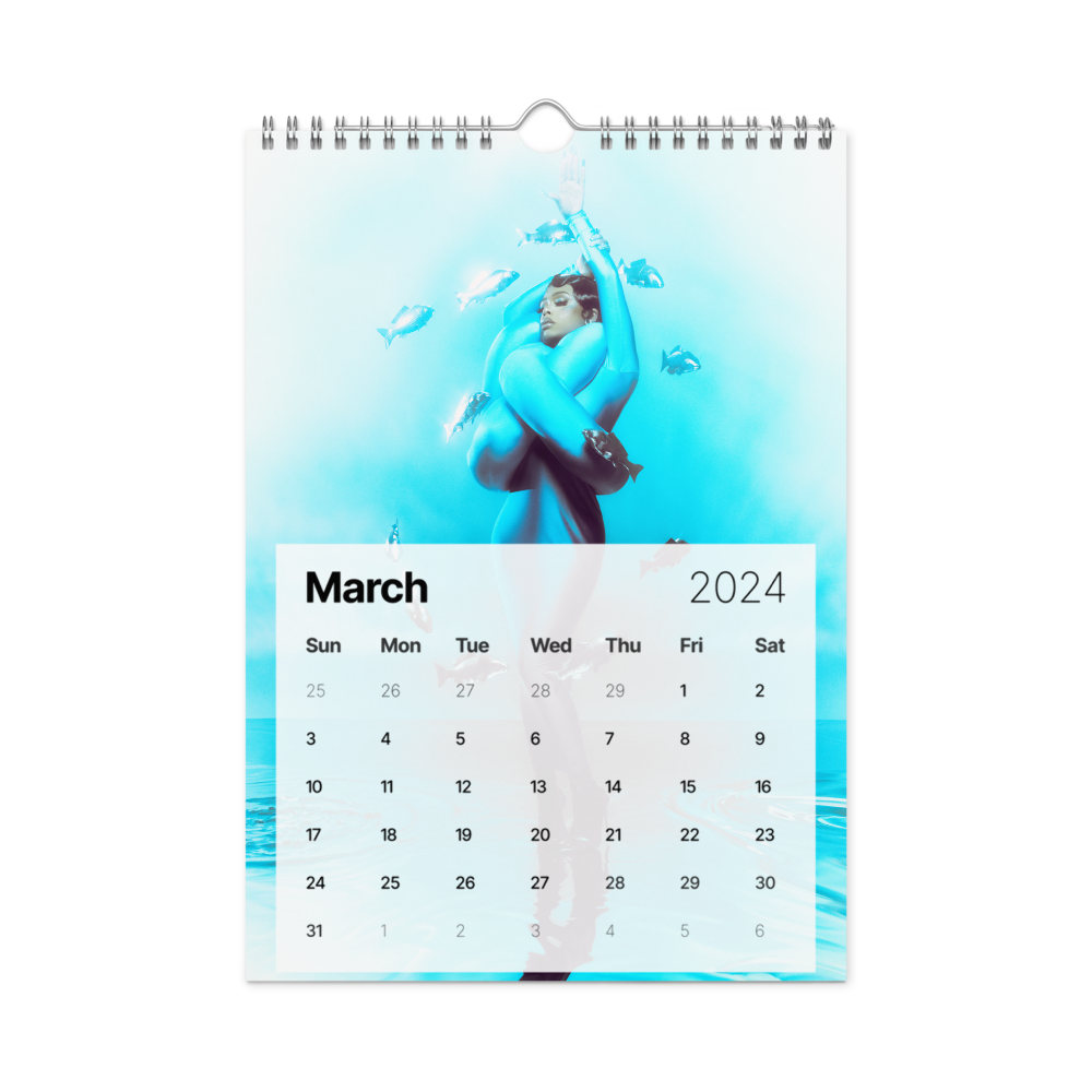 Lady London: Lady London 2024 Calendar March