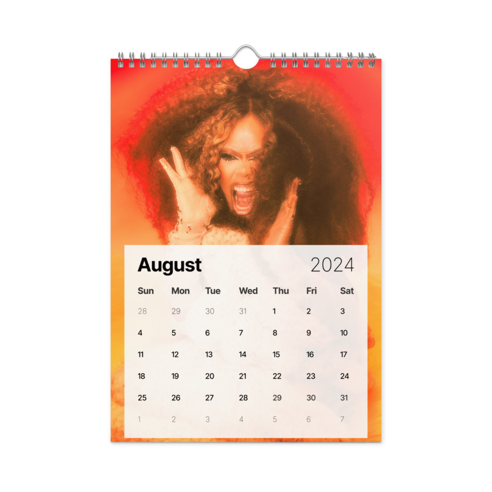 Lady London: Lady London 2024 Calendar August