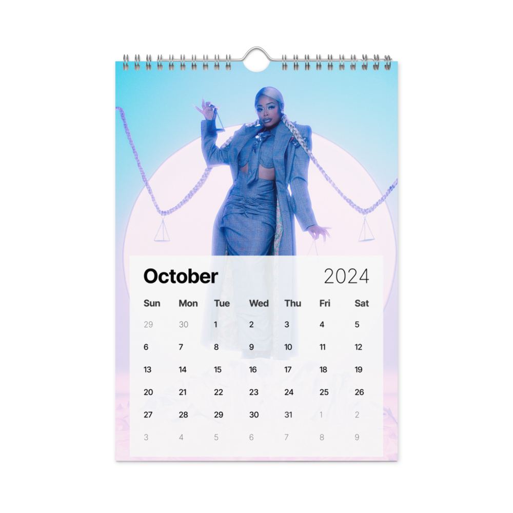Lady London: Lady London 2024 Calendar October