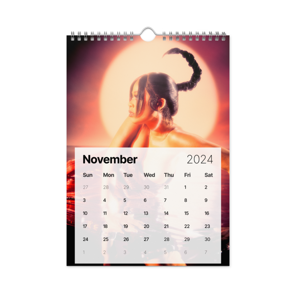 Lady London: Lady London 2024 Calendar November