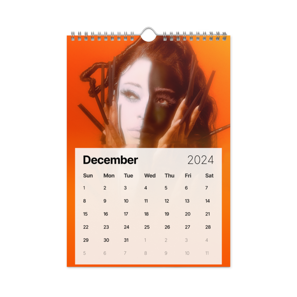 Lady London: Lady London 2024 Calendar December